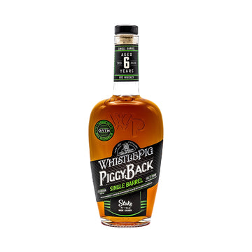 WhistlePig PiggyBack Stake F1 Team Kick Sauber Single Barrel Rye Whiskey - Vintage Wine & Spirits