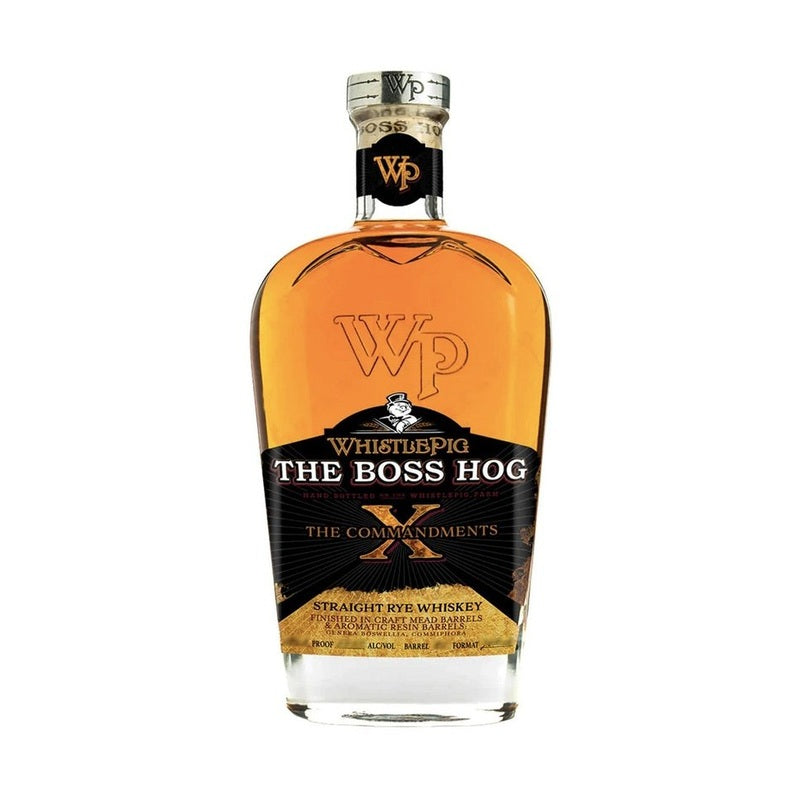 WhistlePig The Boss Hog X: 'The Commandments' Straight Rye Whiskey - Vintage Wine & Spirits