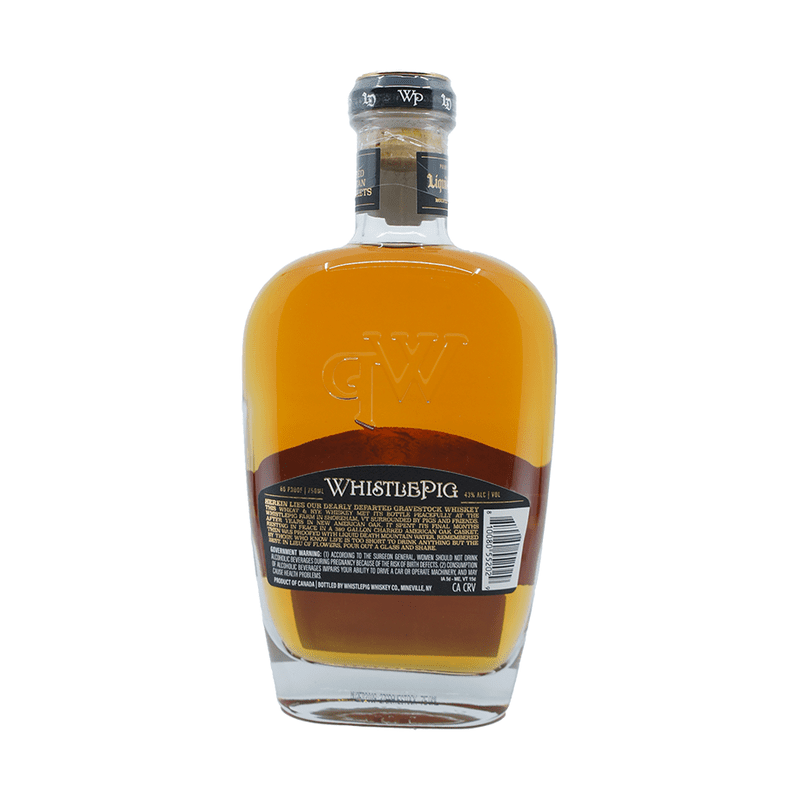 WhistlePig X Liquid Death Gravestock Wheat Whiskey - Vintage Wine & Spirits