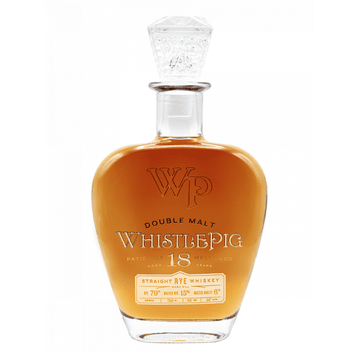 Whistlepig Double Malt 18 Year Old Straight Rye Whiskey - Vintage Wine & Spirits