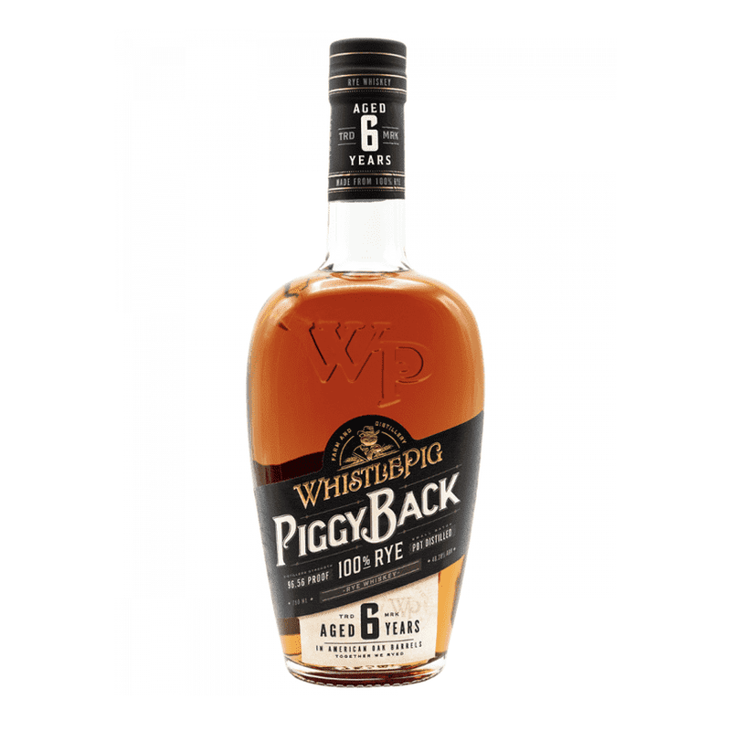 Whistlepig PiggyBack 6 Year Old Rye Whiskey - Vintage Wine & Spirits