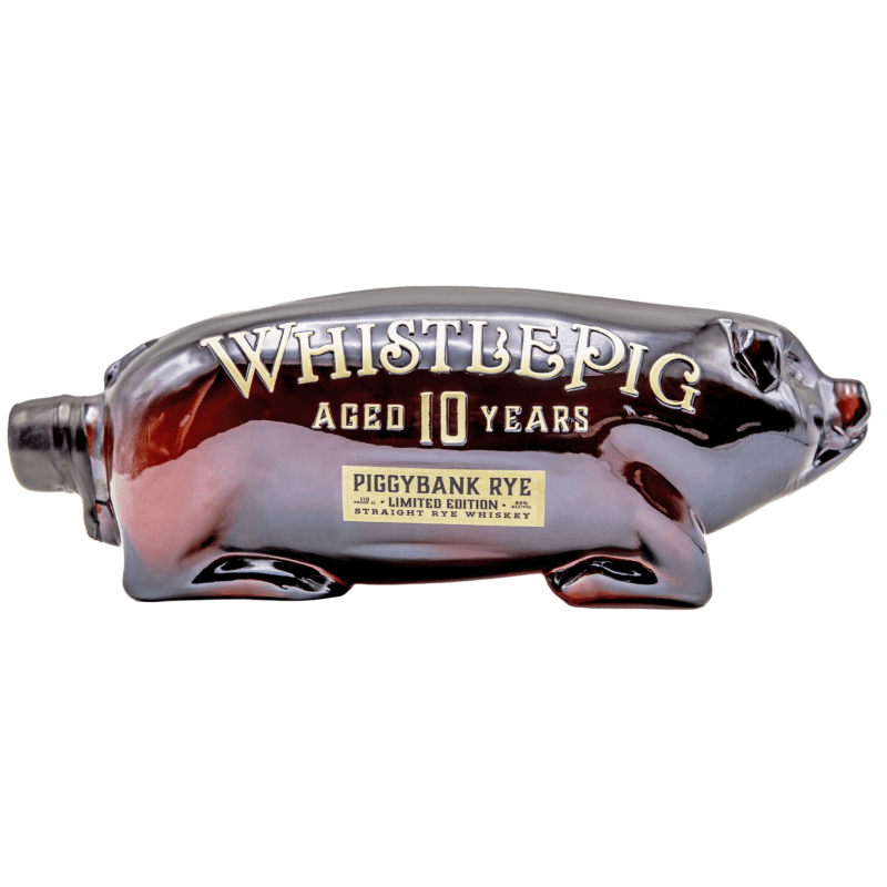 Whistlepig PiggyBank 10 Year Old Rye Whiskey Liter - Vintage Wine & Spirits