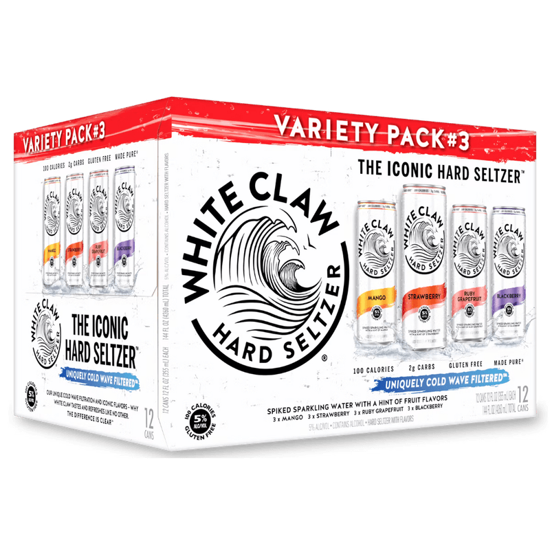 White Claw Hard Seltzer Variety Pack #3 - Vintage Wine & Spirits