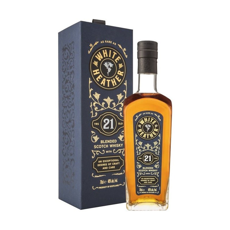 White Heather 21 Years Old Blended Scotch Whisky - Vintage Wine & Spirits