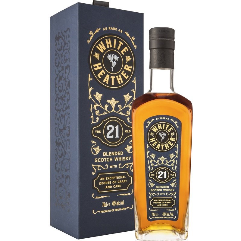 White Heather 21 Years Old Blended Scotch Whisky - Vintage Wine & Spirits