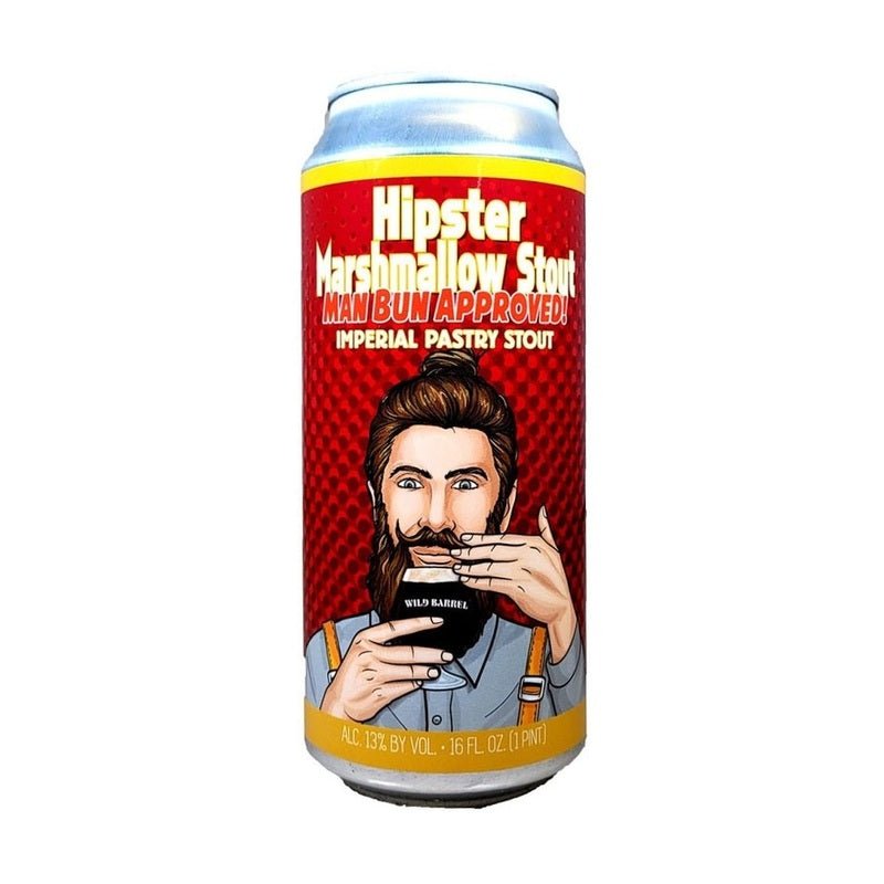 Wild Barrel Brewing 'Hipster Marshmallow Stout' Imperial Pastry Stout Beer 4-Pack - Vintage Wine & Spirits