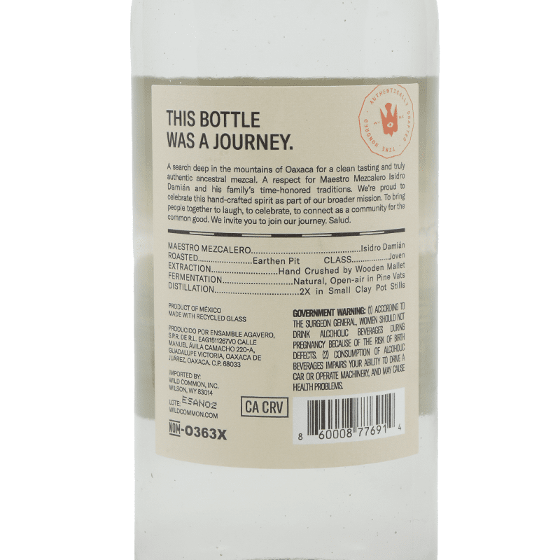 Wild Common Espadin Mezcal Ancestral - Vintage Wine & Spirits