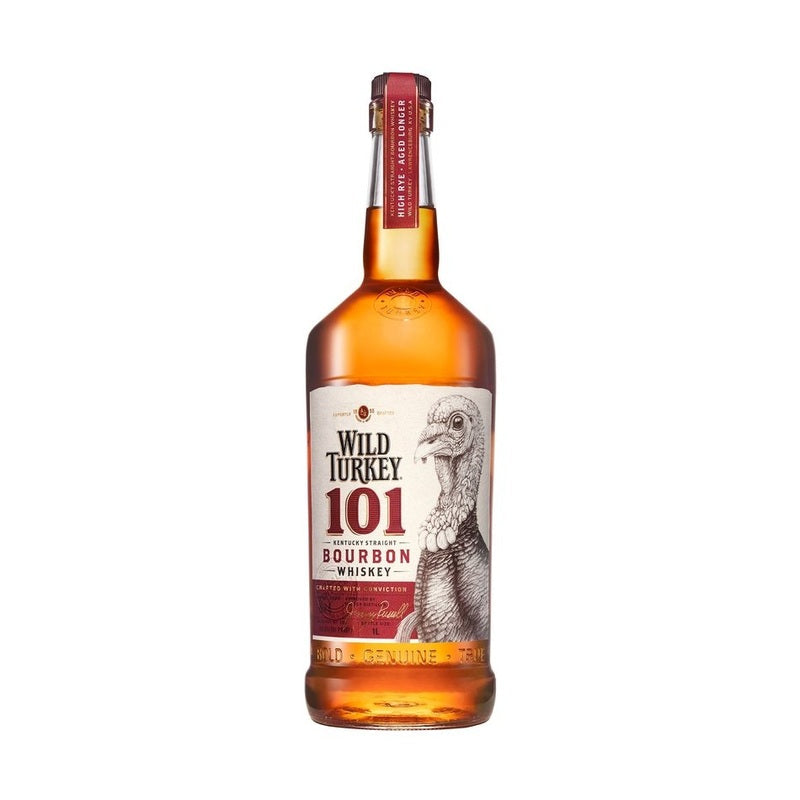 Wild Turkey 101 Kentucky Straight Bourbon Whiskey 1L - Vintage Wine & Spirits
