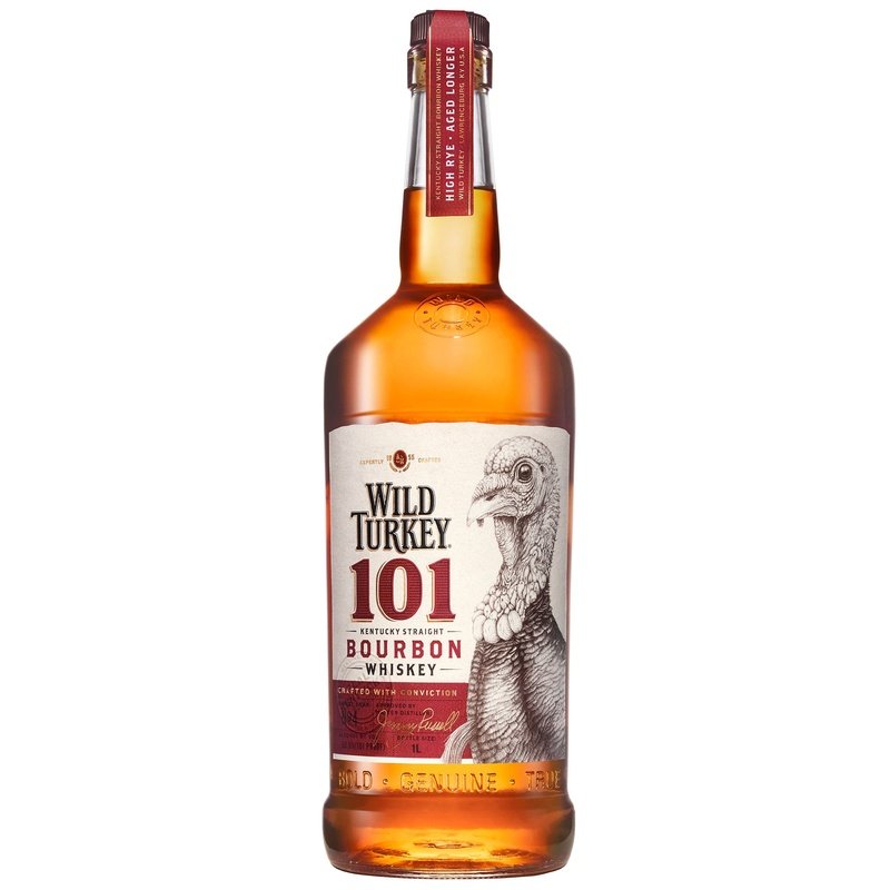 Wild Turkey 101 Kentucky Straight Bourbon Whiskey 1L - Vintage Wine & Spirits
