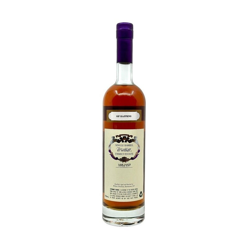 Willet Family Estate Bottled Single Barrel 'Sip Happens' 11 Year Old Barrel No. 1044 Straight Bourbon Whiskey - Vintage Wine & Spirits