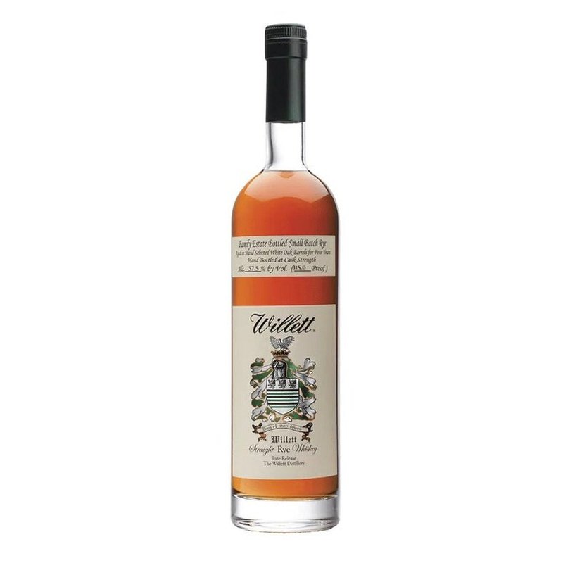 Willett Family Estate 4 Year Old Small Batch Straight Rye Whiskey - Vintage Wine & Spirits