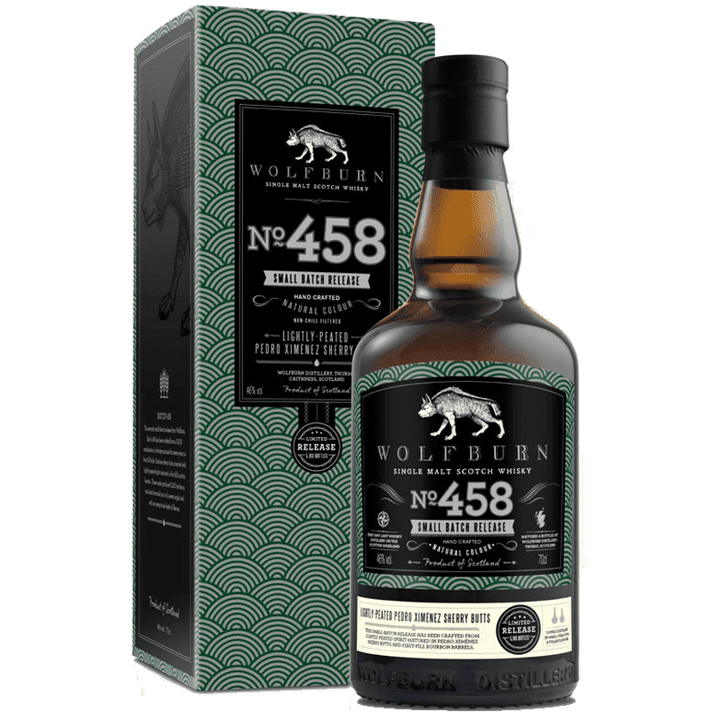 Wolfburn Batch #458 Small Batch Release Single Malt Scotch Whisky - Vintage Wine & Spirits