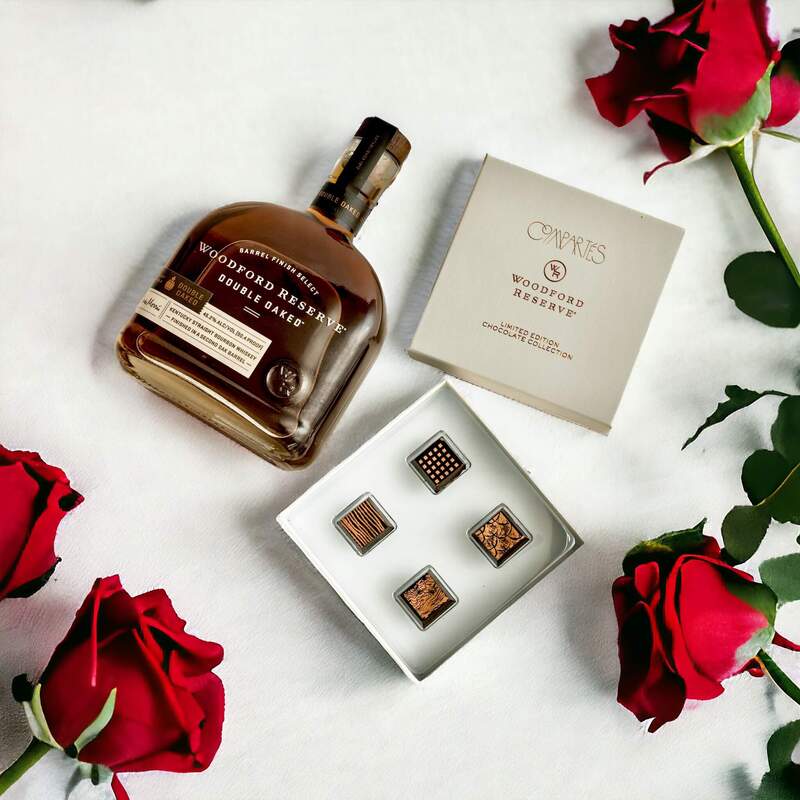 Woodford Reserve Double Oak x Compartes Chocolate Bundle - Vintage Wine & Spirits