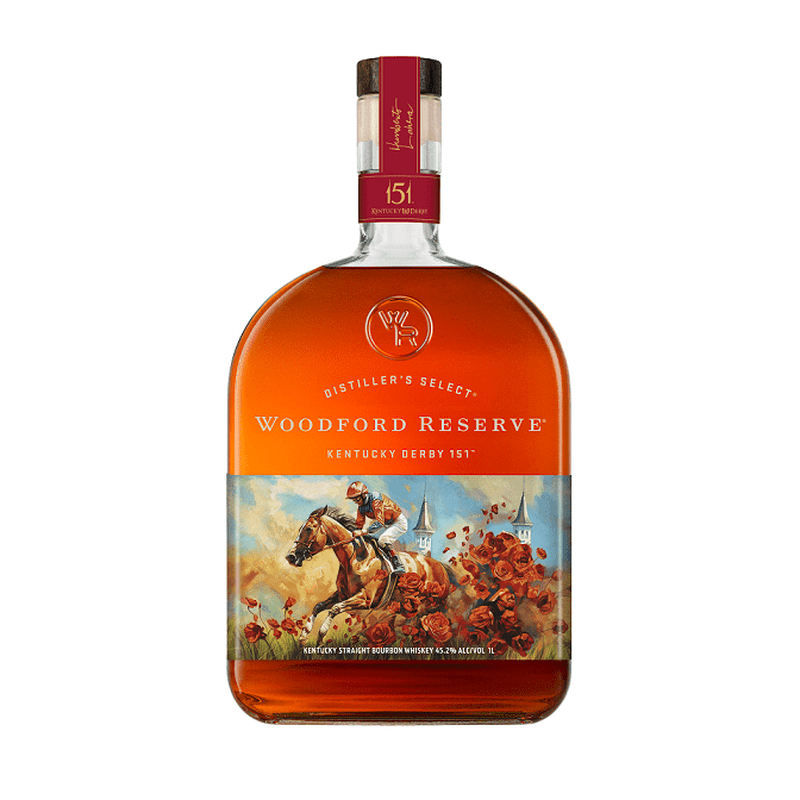 Woodford Reserve Kentucky Derby 151 Straight Bourbon Whiskey Liter - Vintage Wine & Spirits