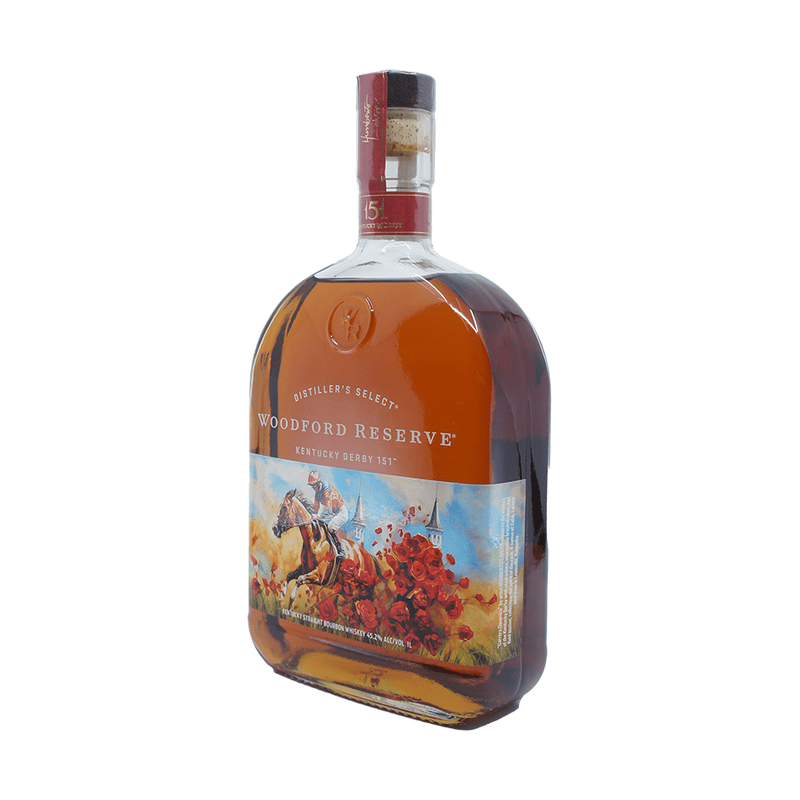Woodford Reserve Kentucky Derby 151 Straight Bourbon Whiskey Liter - Vintage Wine & Spirits
