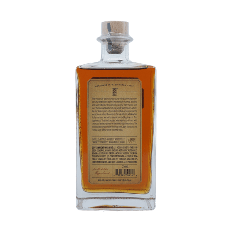 Woodinville Applewood Staves Straight Bourbon Whiskey - Vintage Wine & Spirits