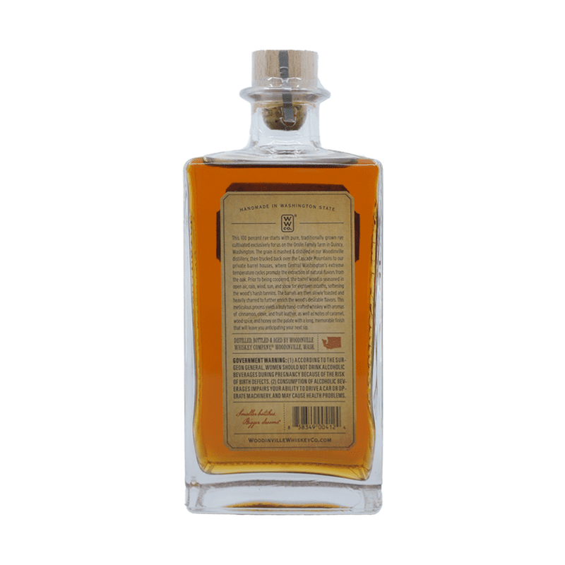 Woodinville Straight 100% Rye Whiskey - Vintage Wine & Spirits