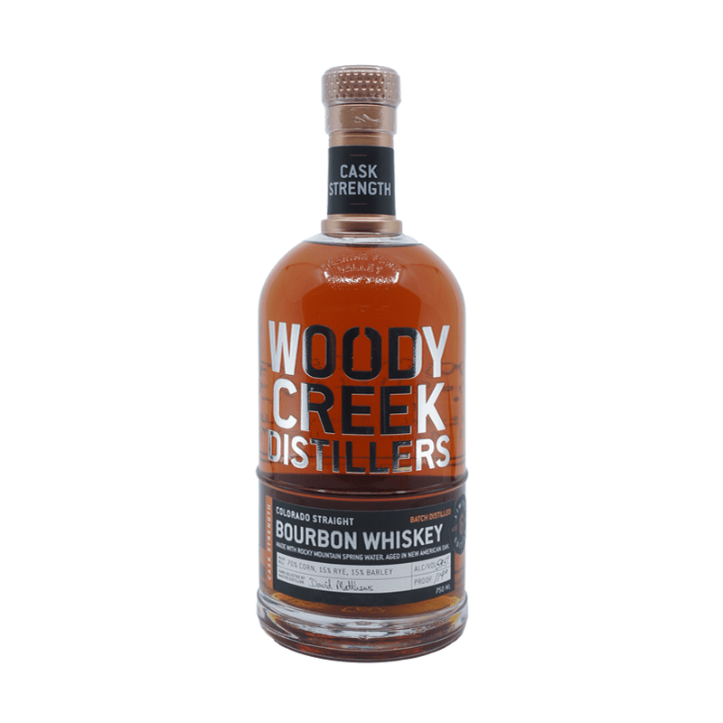 Woody Creek Distillers Cask Strength Colorado Straight Bourbon Whiskey - Vintage Wine & Spirits