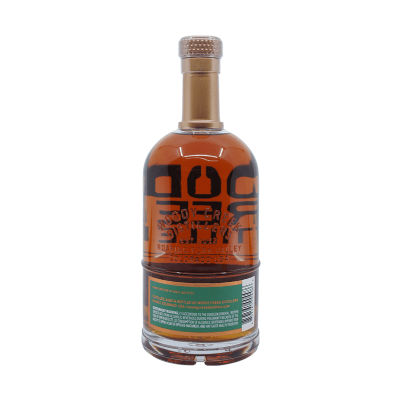 Woody Creek Distillers Cask Strength Colorado Straight Rye Whiskey - Vintage Wine & Spirits