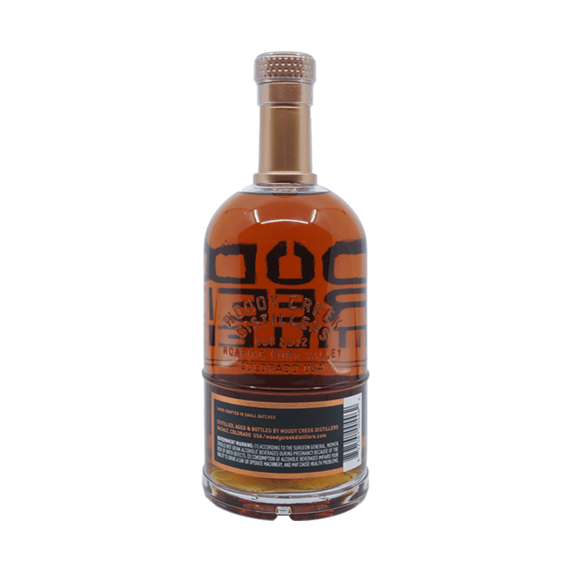 Woody Creek Distillers Cask Strength Colorado Straight Bourbon Whiskey - Vintage Wine & Spirits