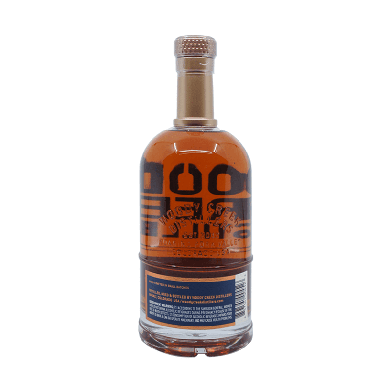 Woody Creek Distillers Colorado High Rye 70/30 Bourbon Whiskey - Vintage Wine & Spirits