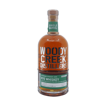 Woody Creek Distillers Single Barrel Colorado Straight Rye Whiskey - Vintage Wine & Spirits