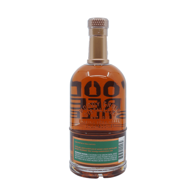 Woody Creek Distillers Single Barrel Colorado Straight Rye Whiskey - Vintage Wine & Spirits