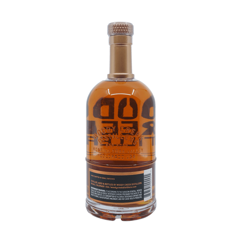 Woody Creek Distillers Single Barrel Colorado Straight Bourbon Whiskey - Vintage Wine & Spirits