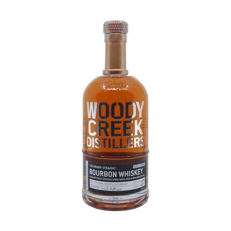 Woody Creek Distillers Single Barrel Colorado Straight Bourbon Whiskey - Vintage Wine & Spirits
