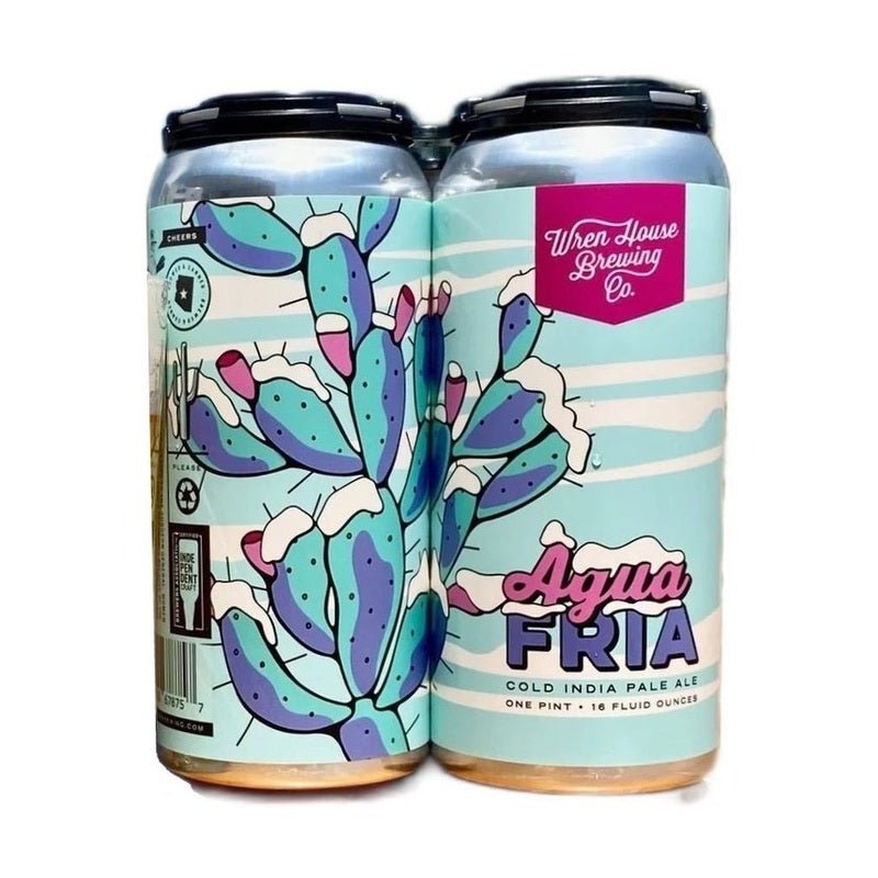 Wren House Brewing Co. Agua Fria Cold IPA Beer 4-Pack - Vintage Wine & Spirits