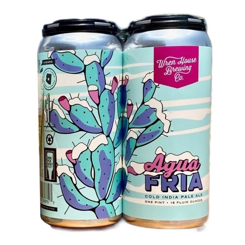 Wren House Brewing Co. Agua Fria Cold IPA Beer 4-Pack - Vintage Wine & Spirits