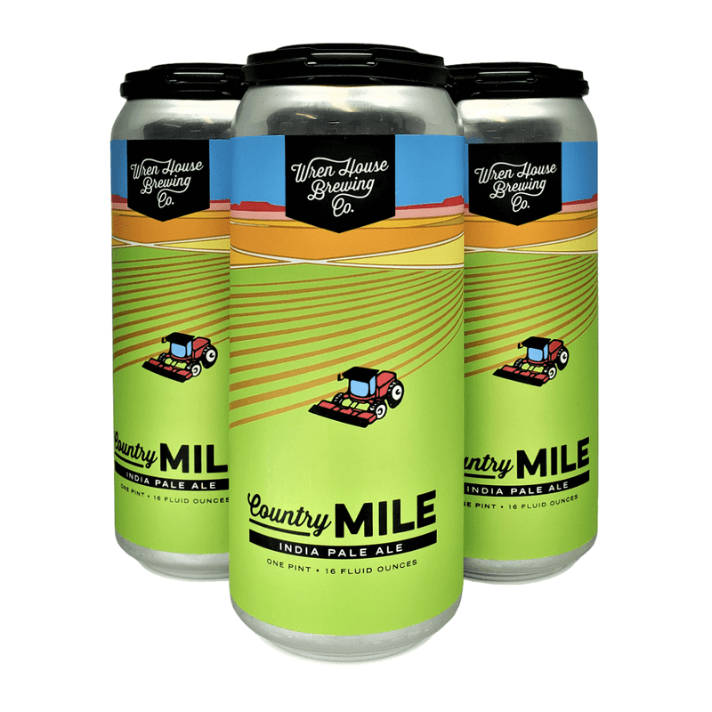 Wren House Brewing Co. Country Mile IPA Beer 4-Pack - Vintage Wine & Spirits