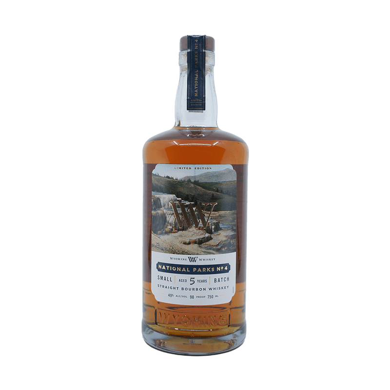 Wyoming National Parks No. 4 Small Batch 5 Year Old Straight Bourbon Whiskey - Vintage Wine & Spirits