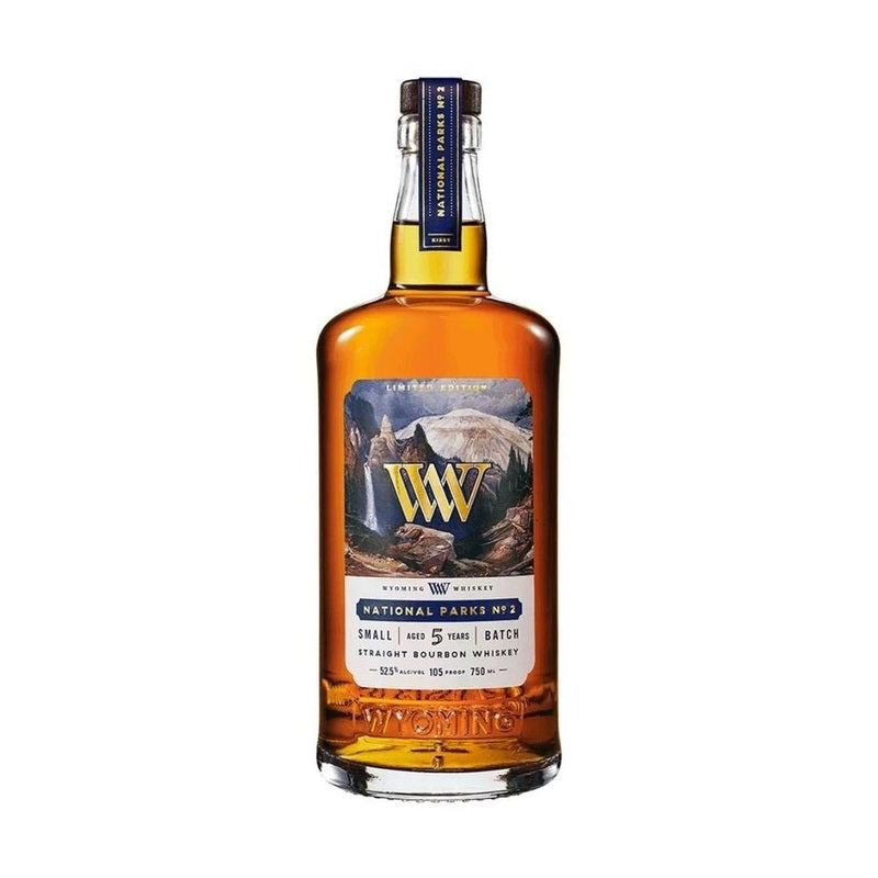 Wyoming Whiskey National Parks No. 2 Small Batch 5 Year Old Straight Bourbon Whiskey - Vintage Wine & Spirits