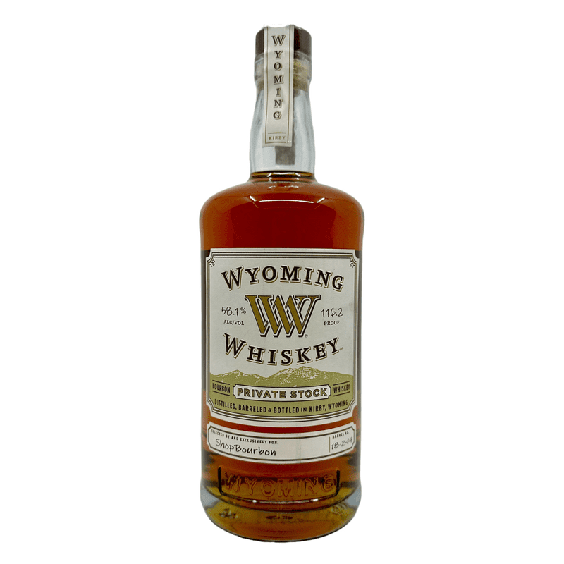 Wyoming Whiskey 'Shop Bourbon' Single Barrel - Vintage Wine & Spirits
