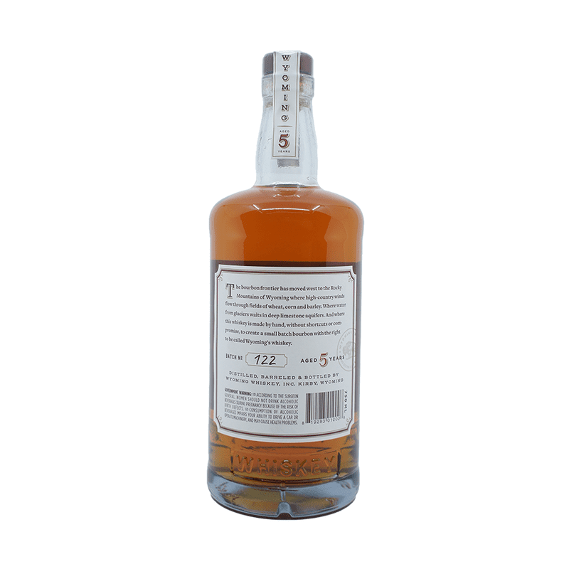 Wyoming Whiskey Small Batch Bourbon Whiskey - Vintage Wine & Spirits