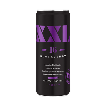 XXL Blackberry Moscato Flavored Wine 4-Pack - Vintage Wine & Spirits