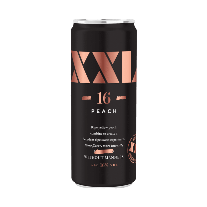 XXL Peach Moscato Flavored Wine 4-Pack - Vintage Wine & Spirits