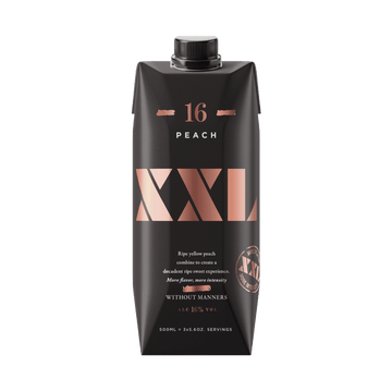 XXL Peach Moscato Flavored Wine 500ml - Vintage Wine & Spirits