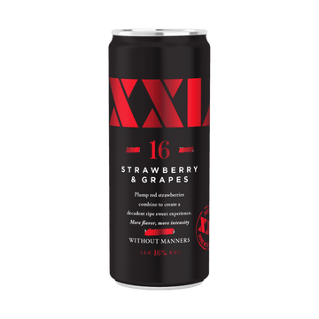 XXL Strawberry Moscato Flavored Wine 4-Pack - Vintage Wine & Spirits