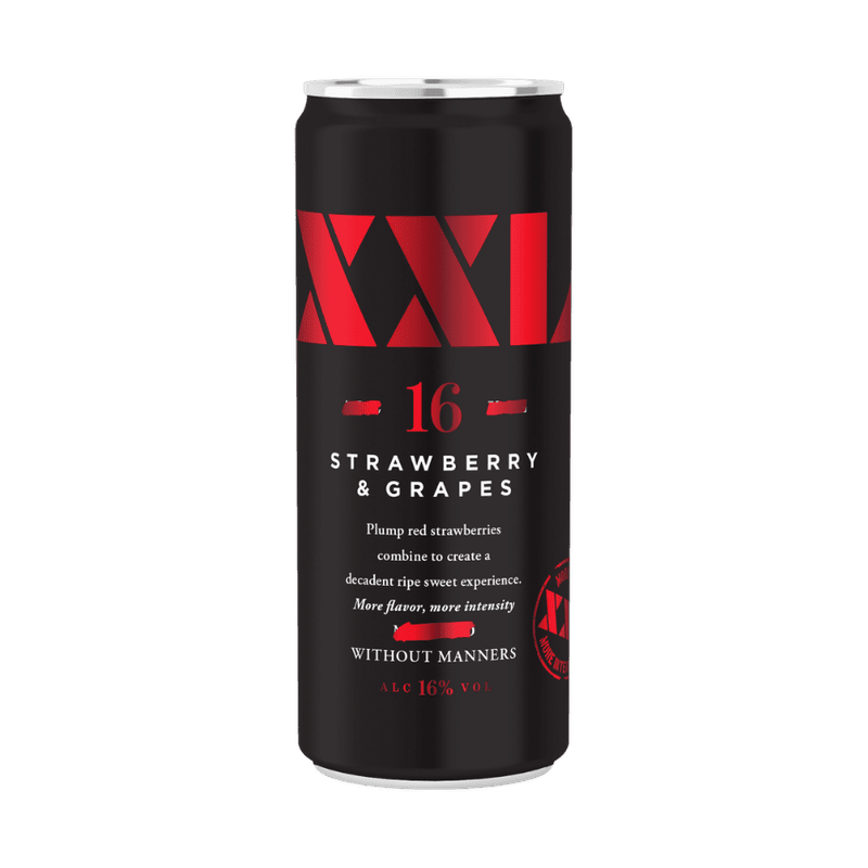 XXL Strawberry Moscato Flavored Wine 4-Pack - Vintage Wine & Spirits