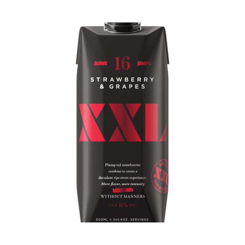 XXL Strawberry Moscato Flavored Wine 500ml - Vintage Wine & Spirits