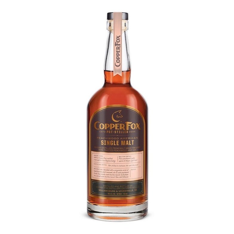 Copper Fox Port Barrel Finish Single Malt Whiskey - Vintage Wine & Spirits