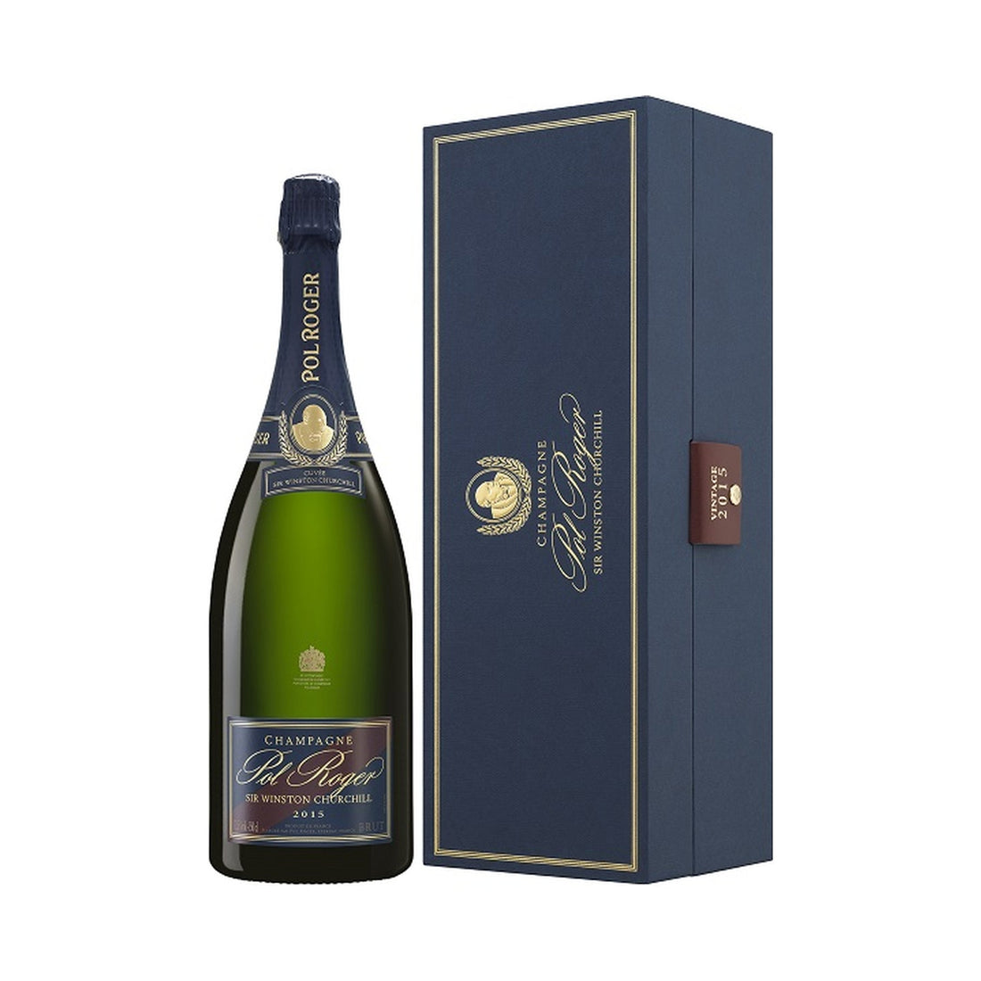 Pol Roger Cuvée Sir Winston Churchill 2015 Champagne 1.5L bottle and presentation box