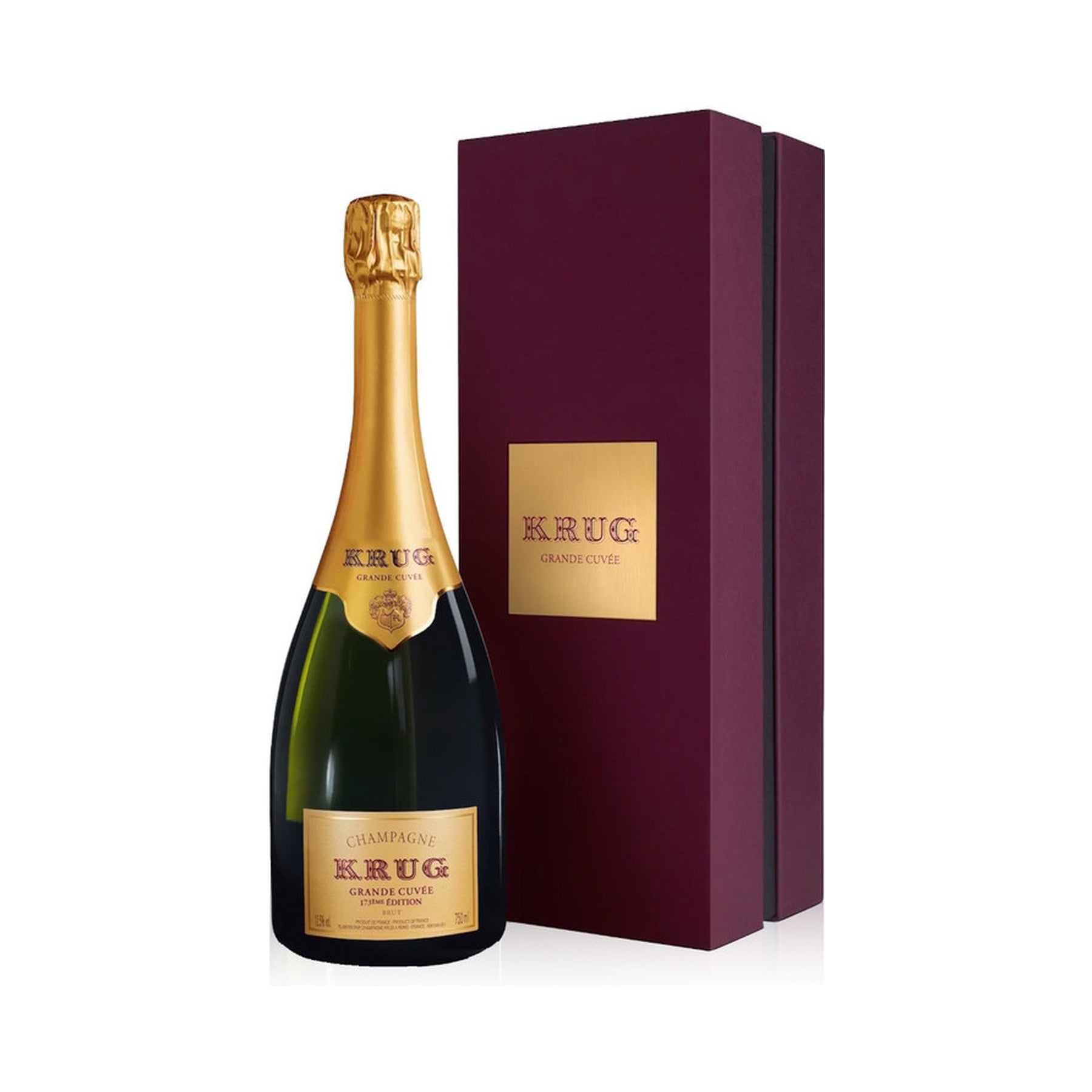 Krug Grande Cuvée 173ème Édition Brut Champagne with Gift Box