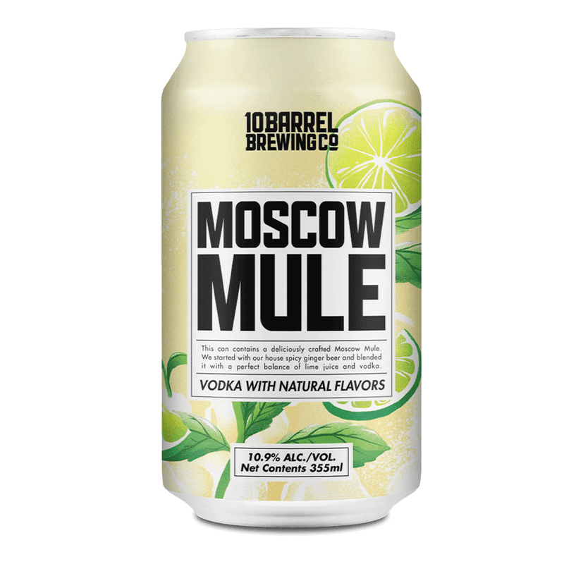 10 Barrel Brewing Co. Moscow Mule Vodka Cocktail 4-Pack - Vintage Wine & Spirits