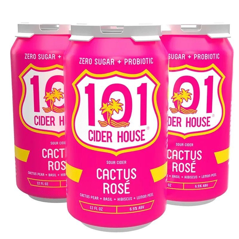 101 Cider House Cactus Rosé Sour Cider 4-Pack - Vintage Wine & Spirits