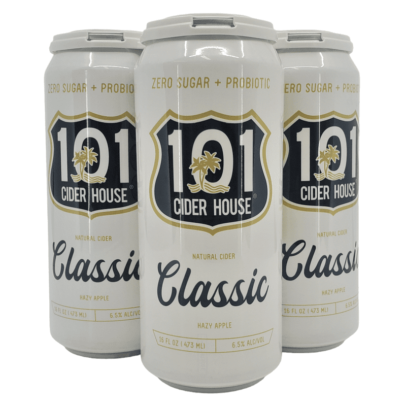 101 Cider House Classic Hazy Apple Cider 4-Pack - Vintage Wine & Spirits