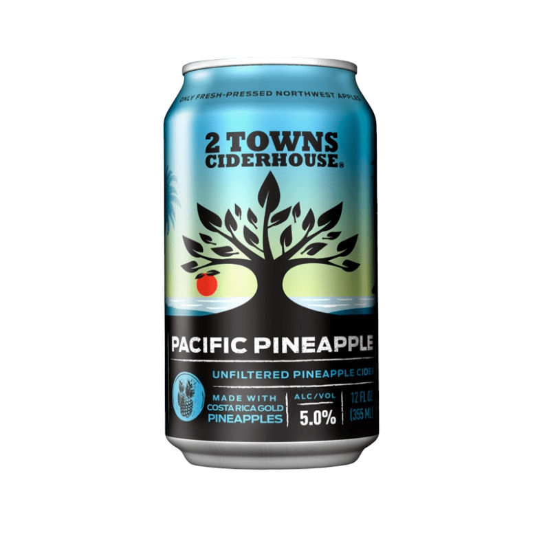 2 Towns Ciderhouse Pacific Pineapple Cider 6-Pack - Vintage Wine & Spirits