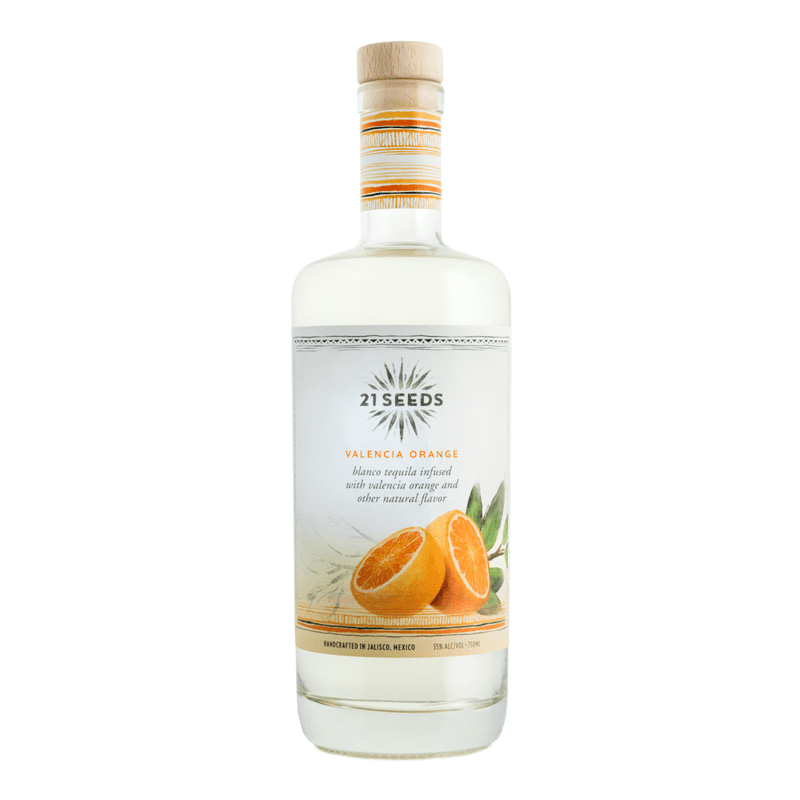 21 Seeds Valencia Orange Infused Blanco Tequila - Vintage Wine & Spirits